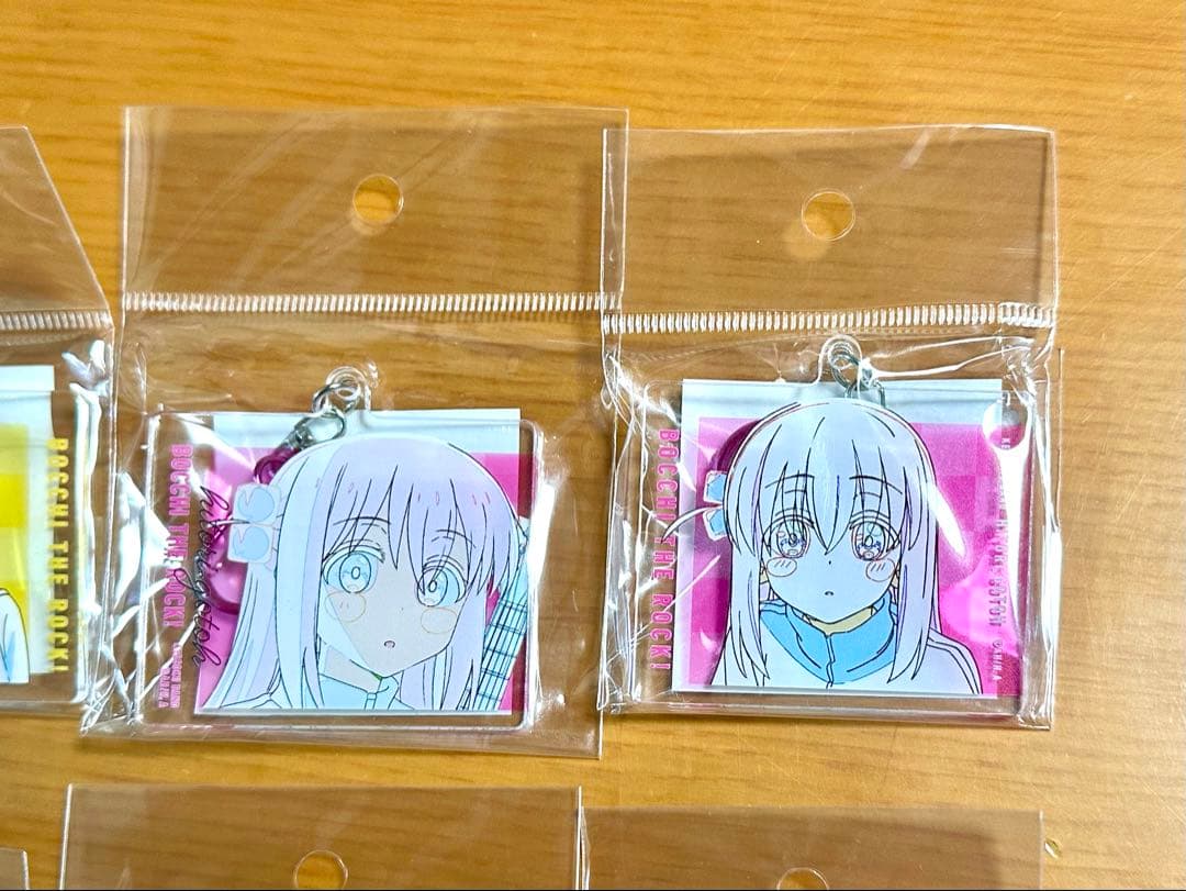 【新品】劇場総集編 ぼっち・ざ・ろっく 原画アクリルキーホルダー 8点セット