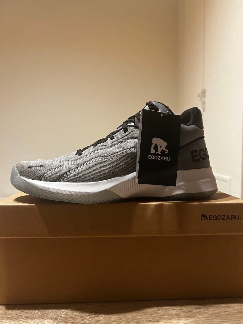 エゴサル　EGO AWAKE 1.5 バスケットボール　シューズ グレーブラック