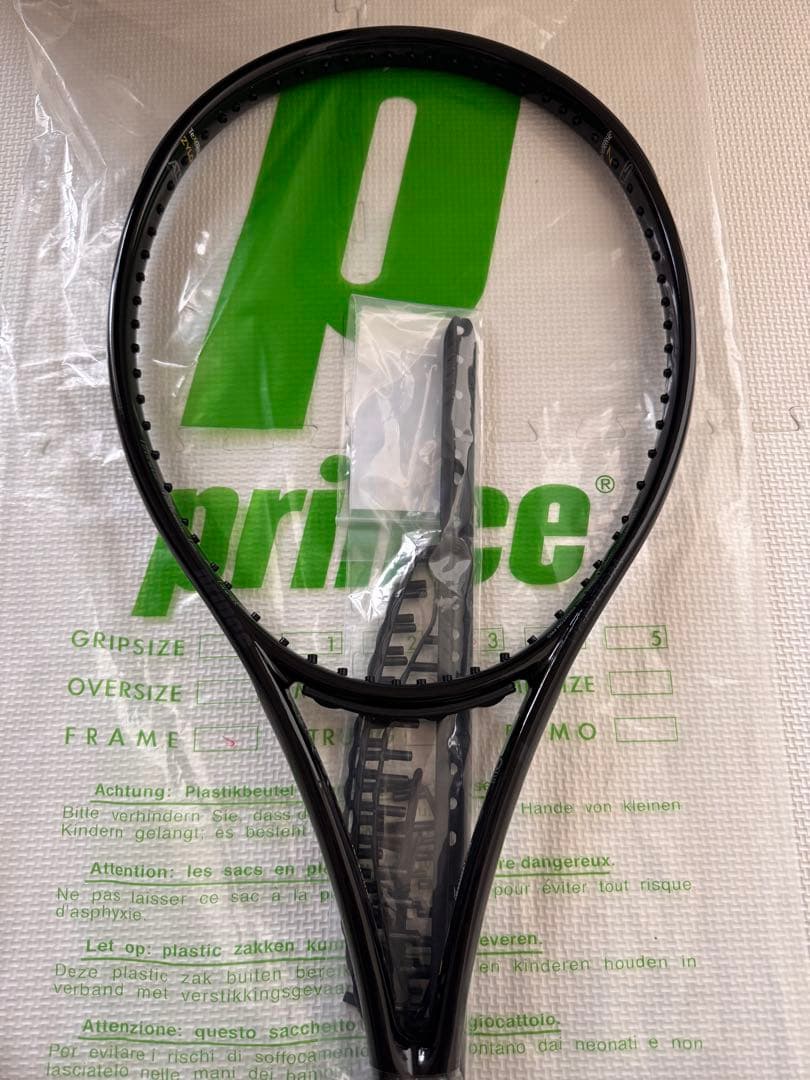 プリンス　prince ファントム100 漆黒　限定デザイン　G3