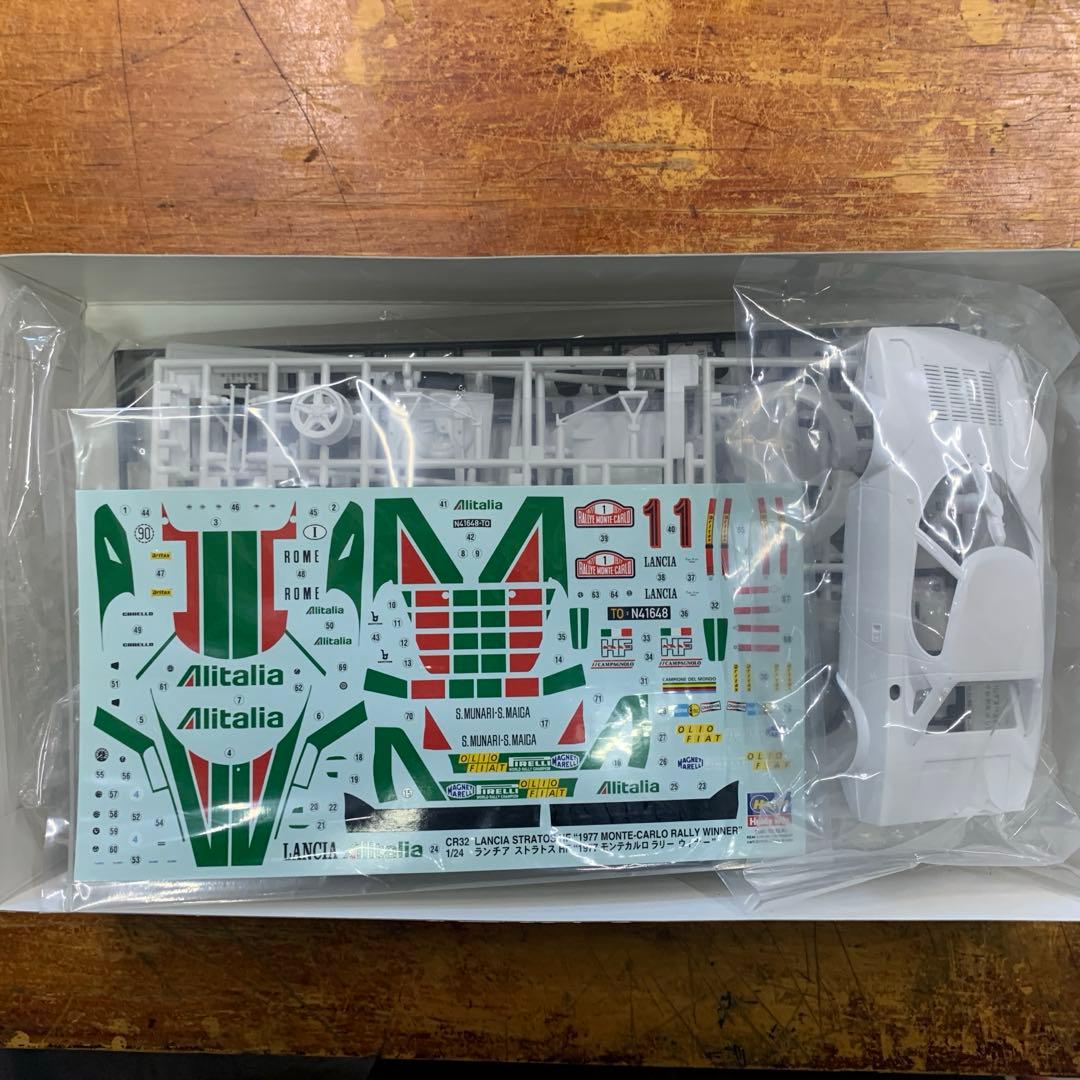 ハセガワ　1/24 ランチャストラトス 1977 モンテカルロラリー ウィナー