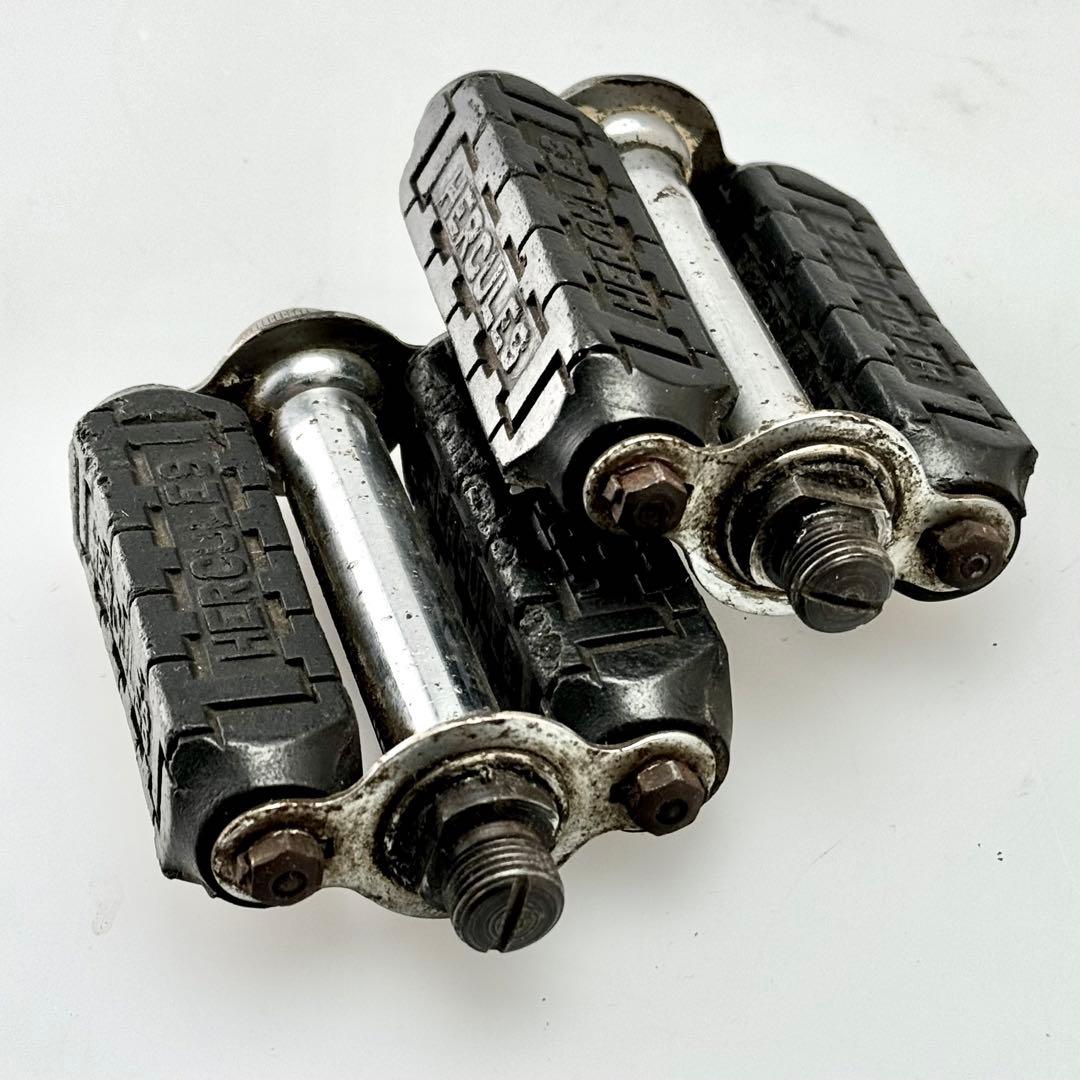 HERCULES（英国）ビンテージ自転車 左右ペダル 中古品