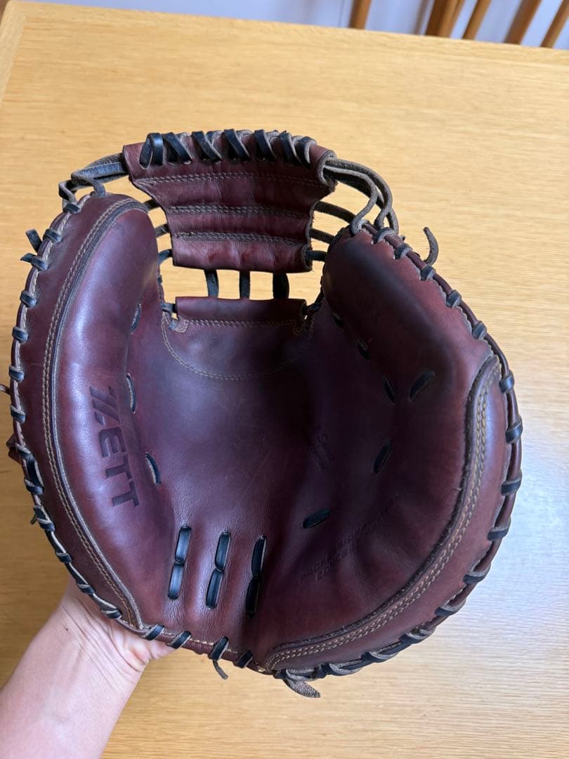 ZETT ブラウン 硬式グローブ キャッチャーミット 《即戦力》