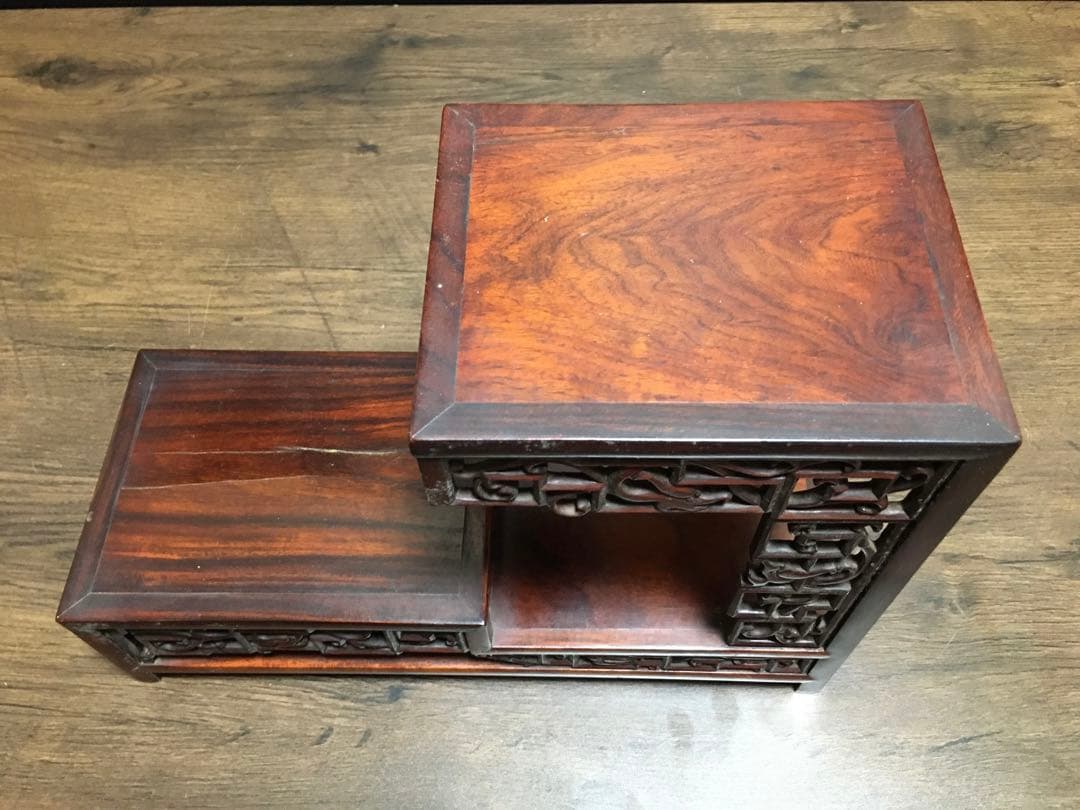 骨董　時代物　花台飾台