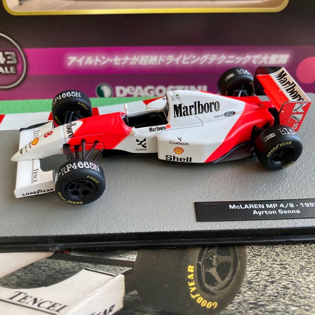 ミニカー Marlboro McLaren MP4/8 FORD HB D7 1993