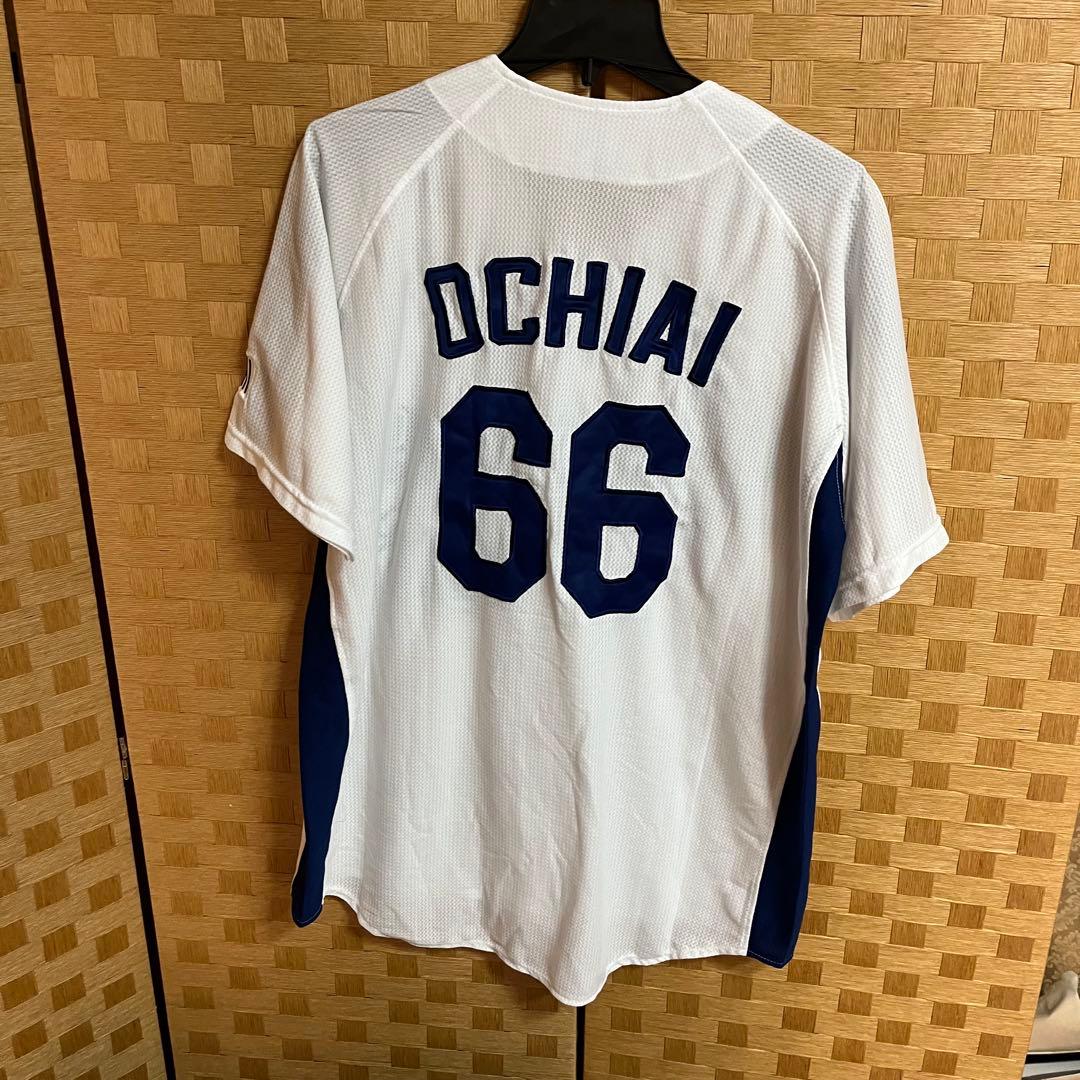 中日DRAGONS OCHIAI 66 球団承認ユニフォーム