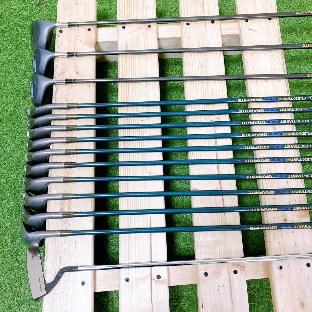 M11 テーラーメイド　ルコック　初心者オススメ　ゴルフクラブメンズセット13本