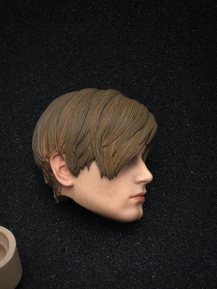 再販版) 1/6 RE2 レオン ヘッド バイオハザード DAMTOYS