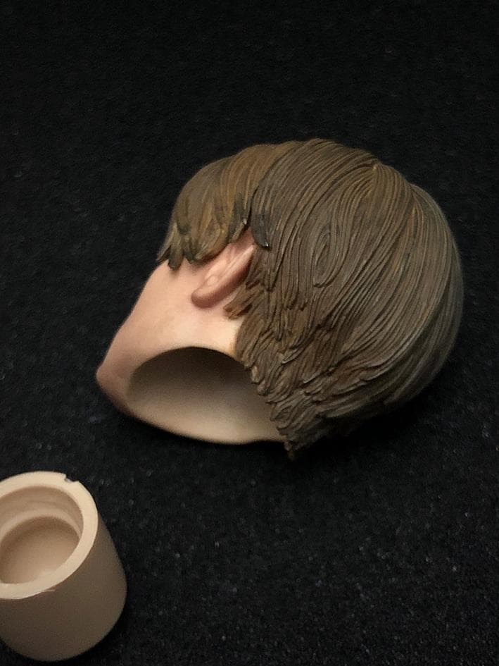 再販版) 1/6 RE2 レオン ヘッド バイオハザード DAMTOYS