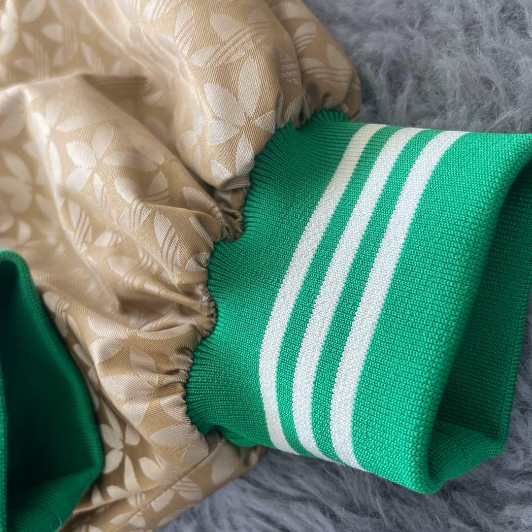 アディダス 70s ハーフジップ モノグラム ウインドブレーカー / 極美品　M