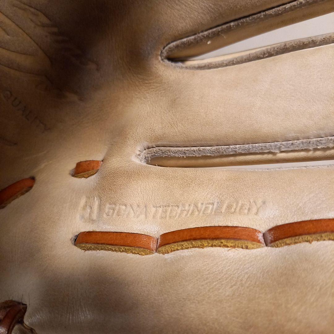 美品　ミズノプロ　硬式　内野手グローブ 　ブロンド