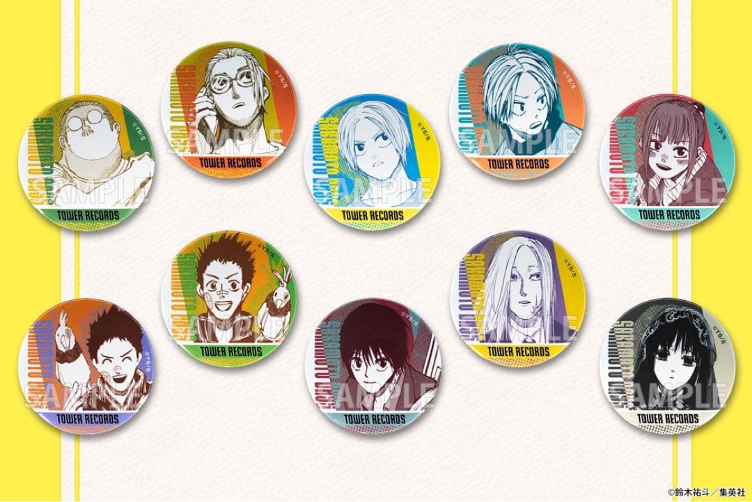 サカモトデイズ タワレコカフェ 缶バ フォトカ トレカ ミニフォト ブロマイド