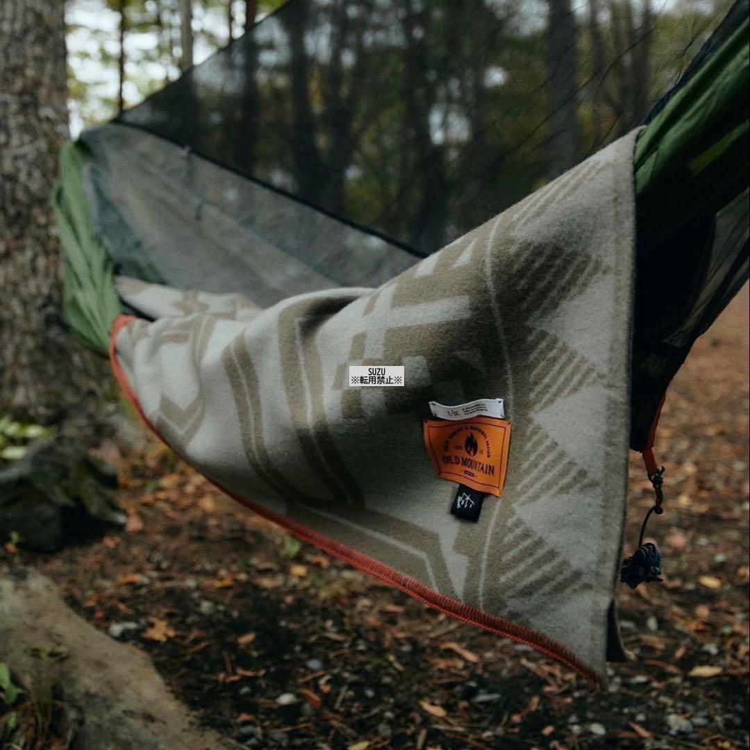 超限定 オールドマウンテン kakemono冬 molds ブランケット アシモ