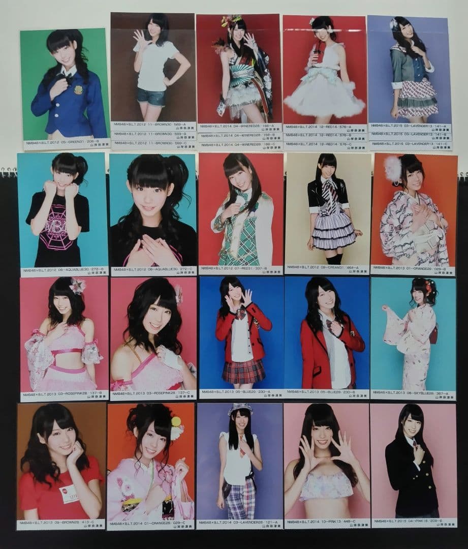 NMB48 山岸奈津美 生写真 セット