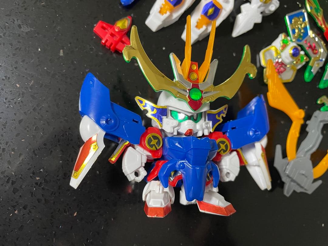 SDガンダム BB戦士 天零頑駄無　テンレイガンダム　綺羅鋼　インモールド形成