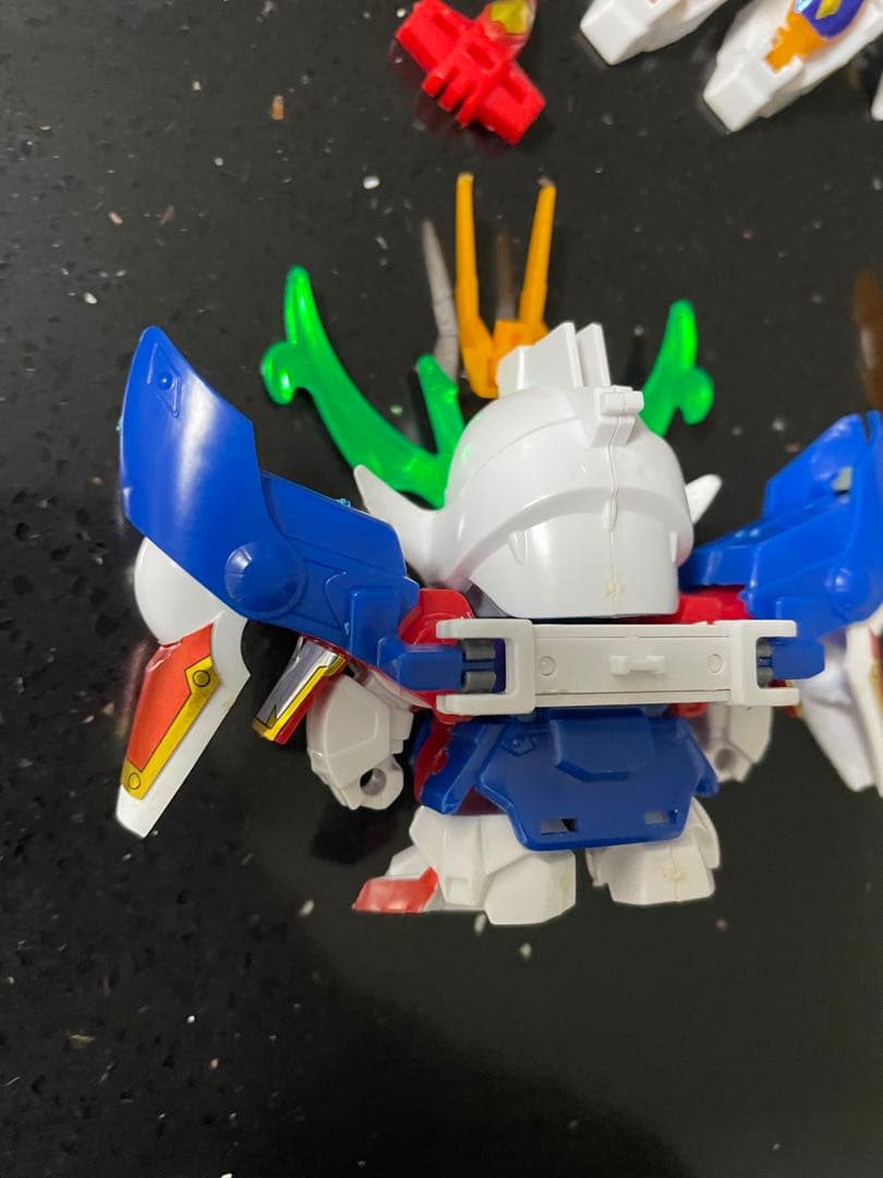 SDガンダム BB戦士 天零頑駄無　テンレイガンダム　綺羅鋼　インモールド形成