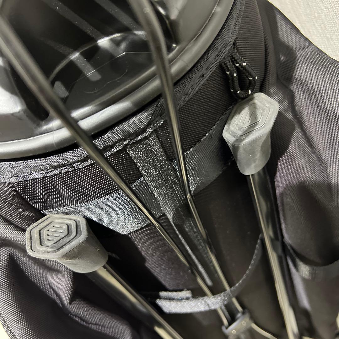 美品 MIURA ゴルフ キャディバッグ ブラック×ゴールド　三浦技研