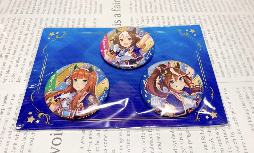 ウマ娘　プリティーダービー　公式缶バッジセット 3rd EVENT Ver.