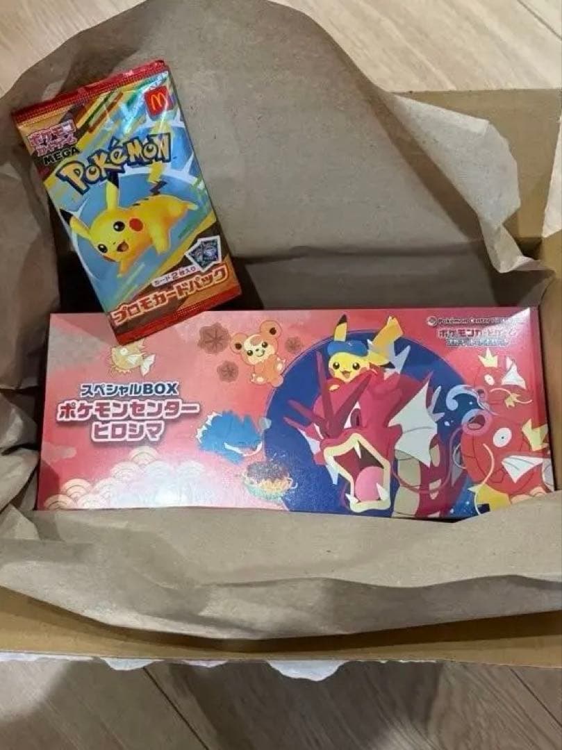 ポケモンセンター ヒロシマ スペシャルBOX、マクドナルドポケモンカードセット