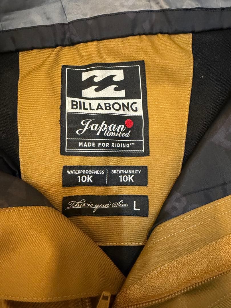 BILLABONG ビラボン　上下セット　スノーボードウェアM パンツLサイズ