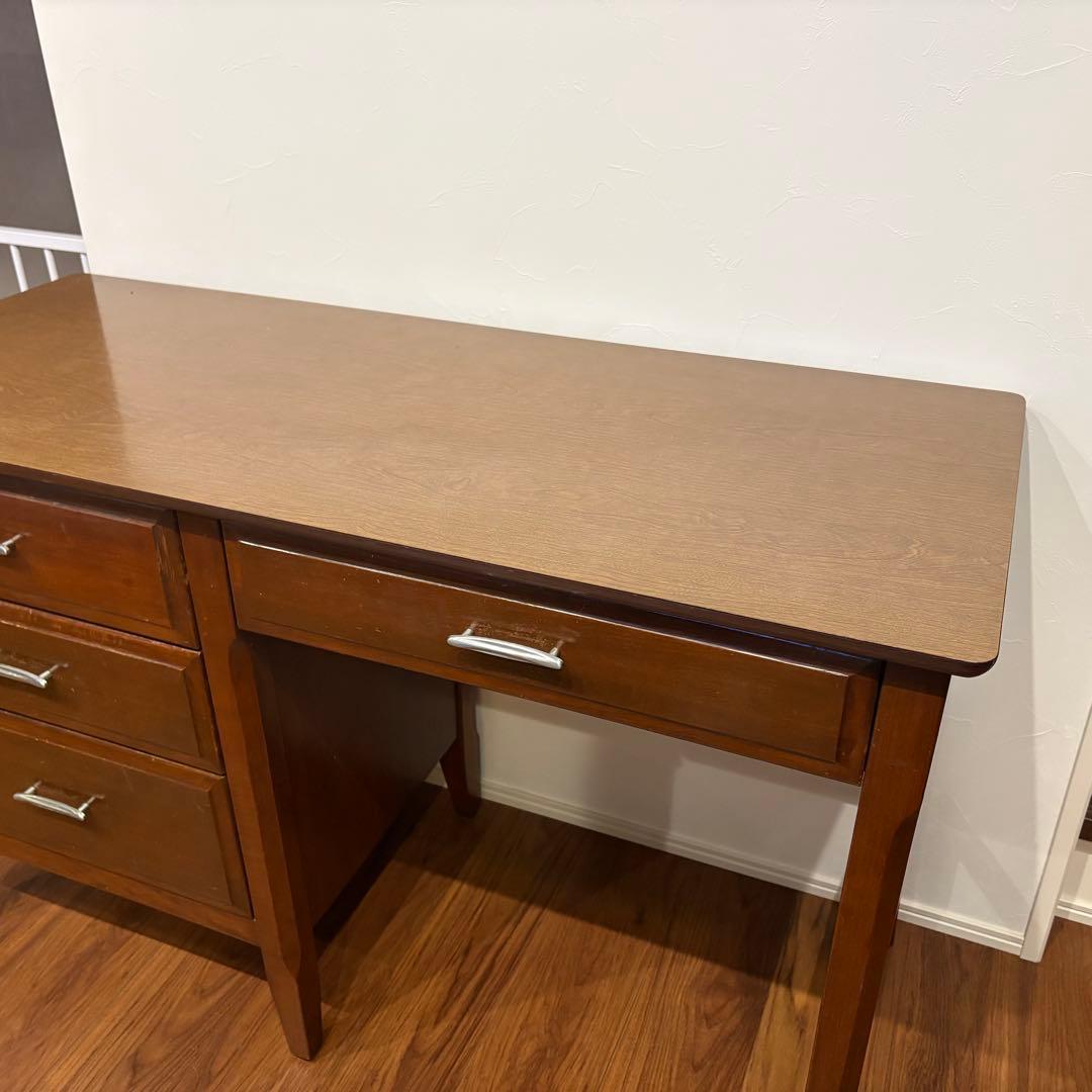 ヴィンテージ メープルデスク アメリカ製 リビング机US 60's 希少