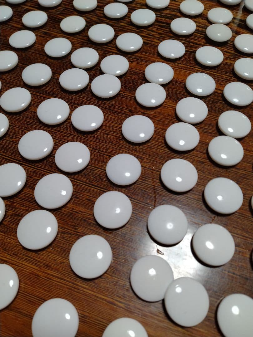 囲碁用黒白石セット　囲碁盤