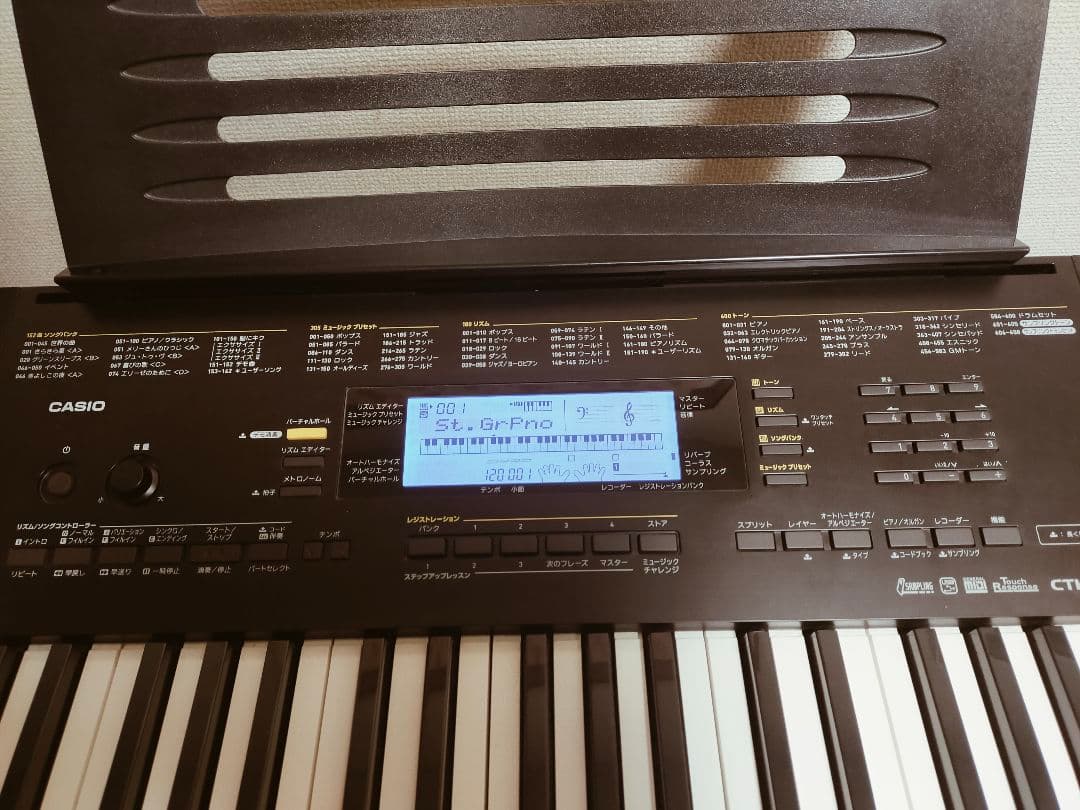 CASIO CTK-4400 電子キーボード
