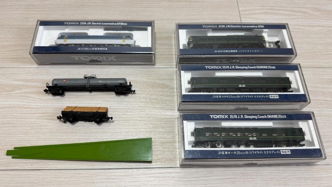 TOMIX Nゲージセット 90092 電気機関車EF81 EF66 など