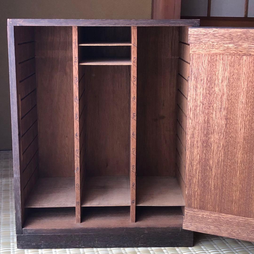 小物入れ　収納棚　ヴィンテージ　昭和レトロ　オーダー家具　貴重