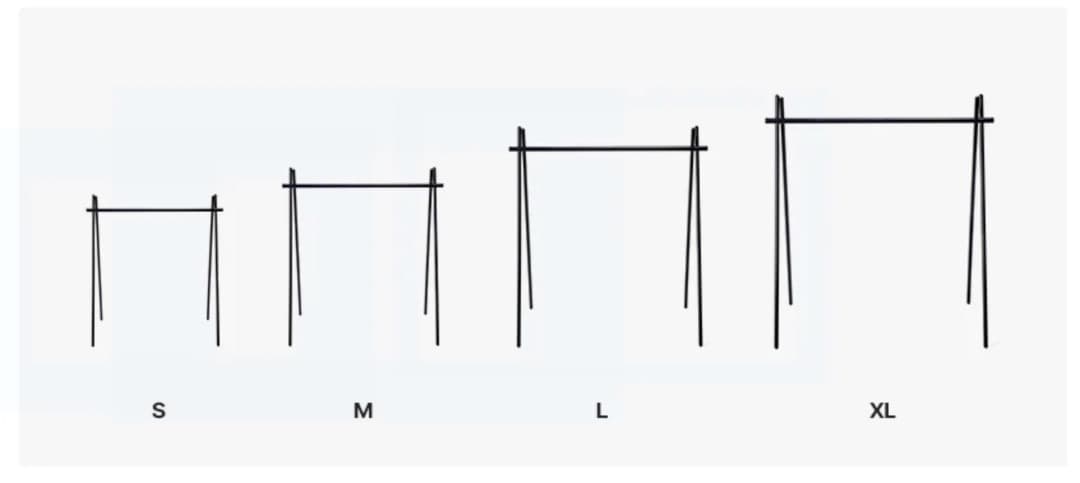 インディアンハンガー　XL・ L ・M の3セット　フック８個