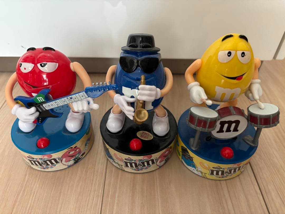 m&m’s サウンドフィギュア ロックスター 3体セット