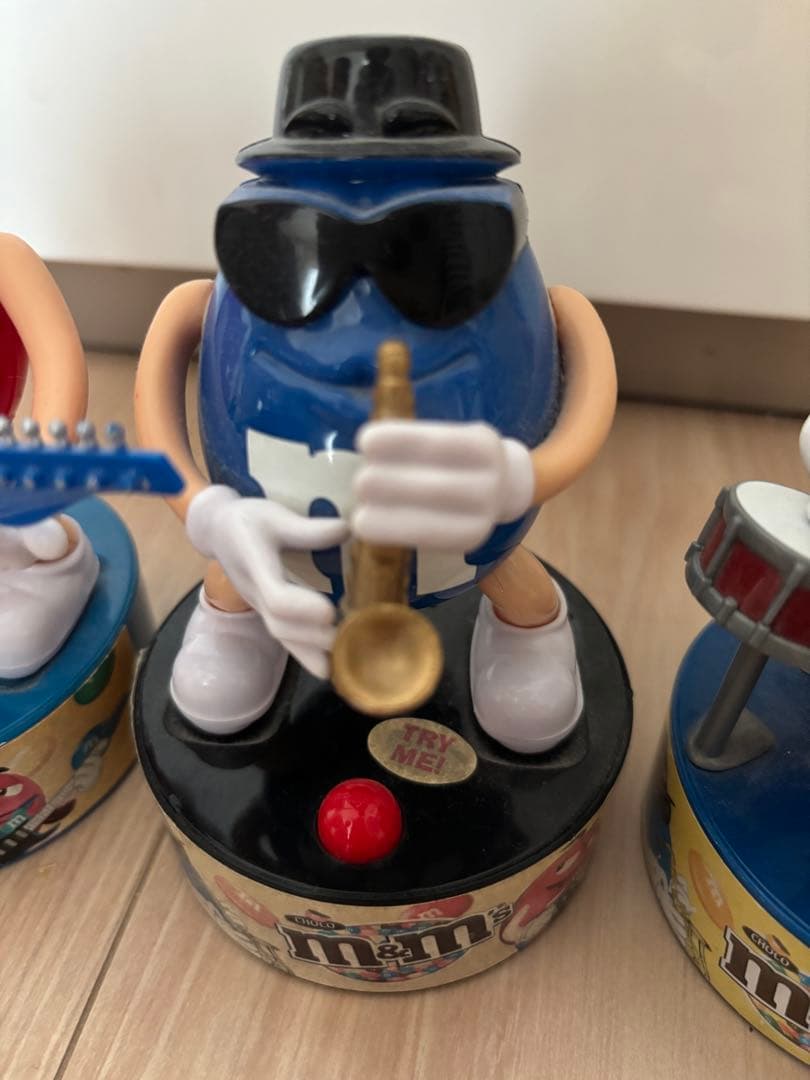 m&m’s サウンドフィギュア ロックスター 3体セット