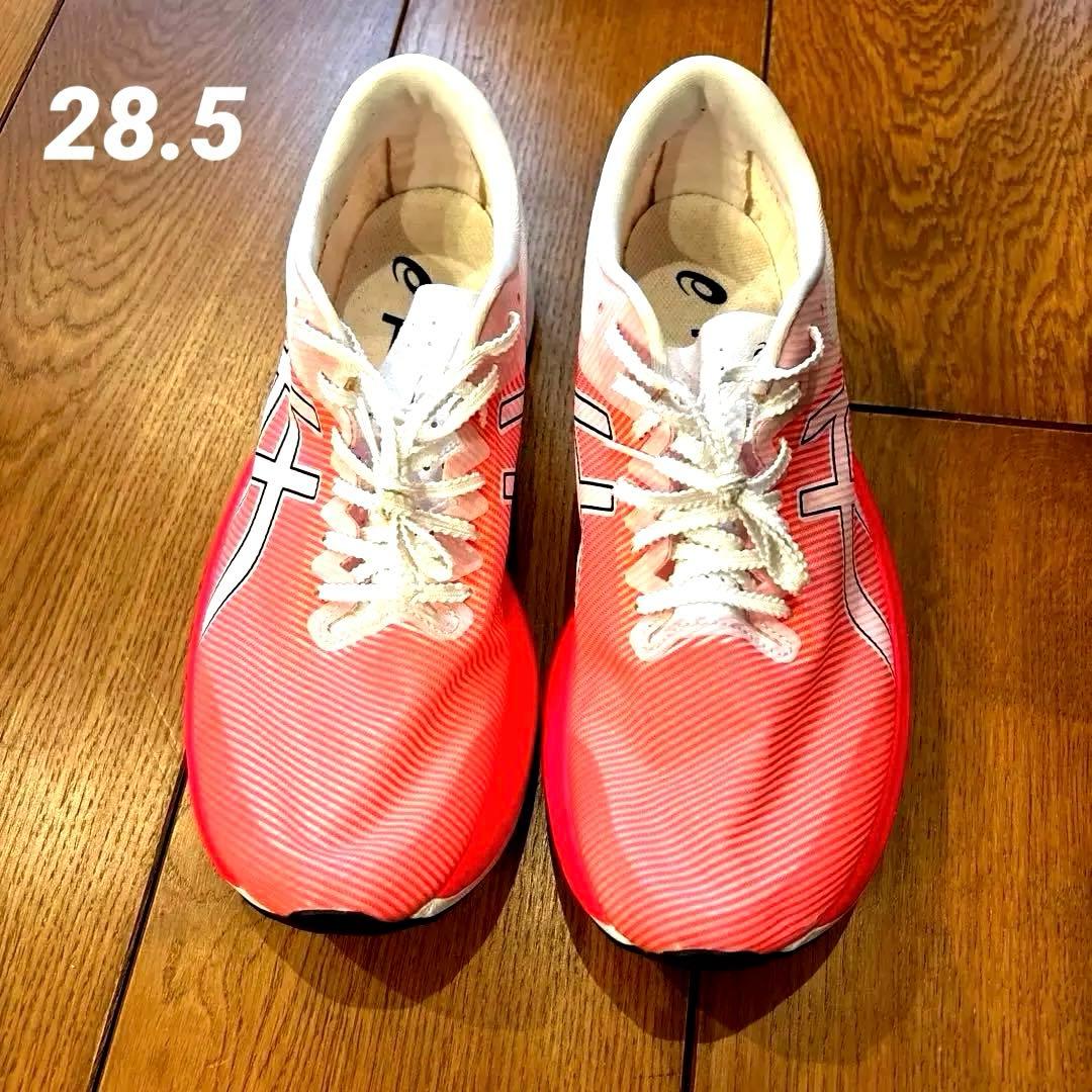 ASICS S4 28.5 Diva Pink/White 走行62km美品