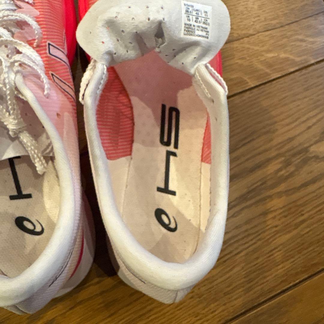 ASICS S4 28.5 Diva Pink/White 走行62km美品