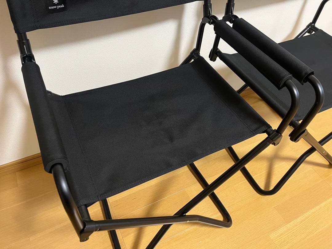 ごろ スノーピーク FDチェア ブラック 雪峰祭 限定 コーデュラ