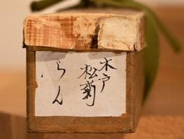 木戸松菊「幽蘭画賛」掛軸｜東久世通禧箱書付・真筆保証