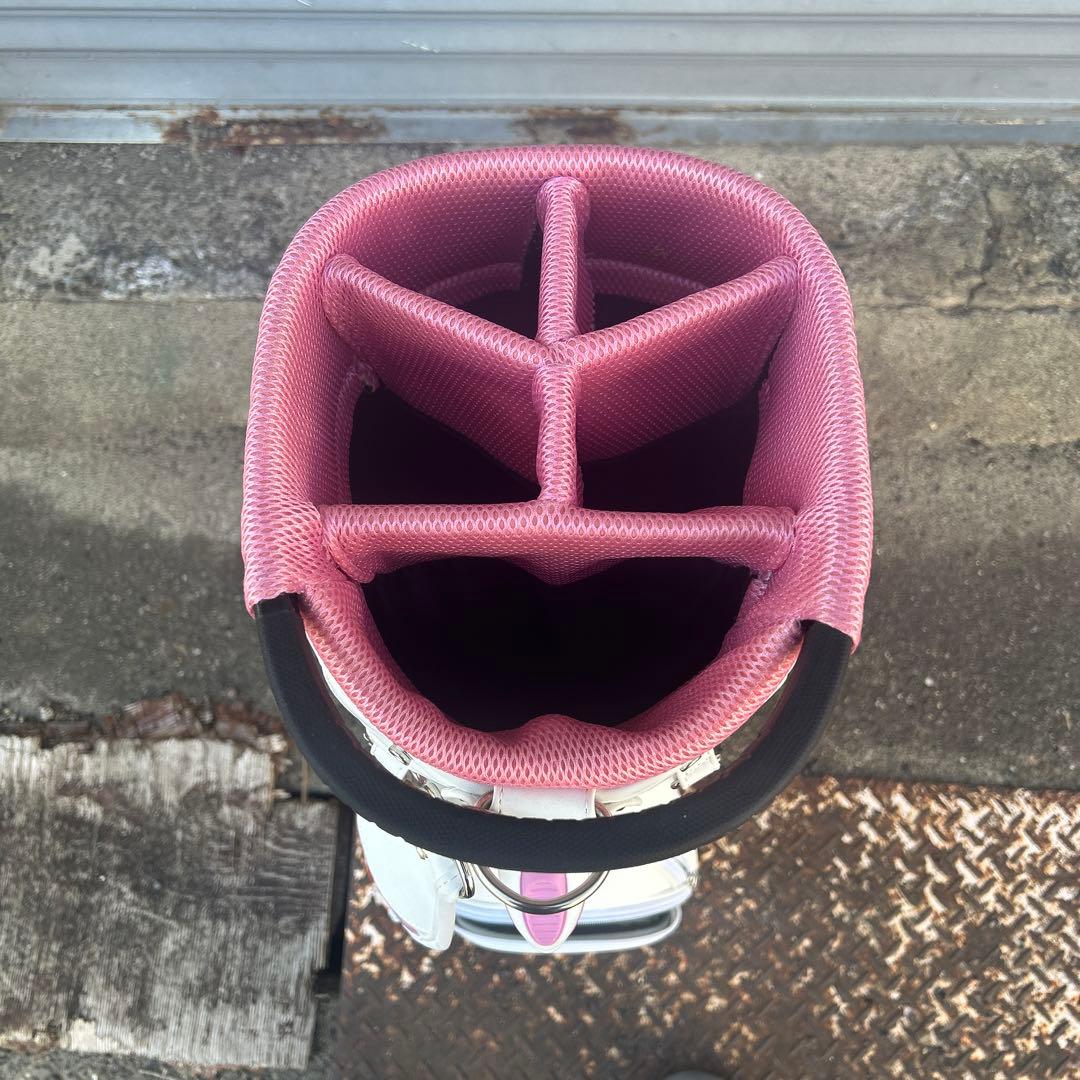 ウィンウィンハイビスカス柄 キャディバッグ