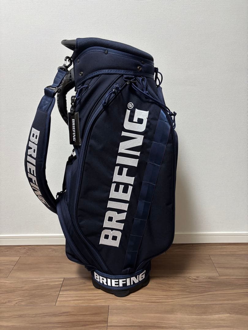【美品】BRIEFING CR-5 #03 ネイビー 4分割 キャディバッグ