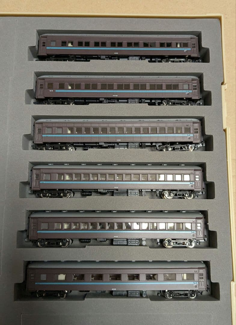 モデモ NS108 国鉄20m級 旧型客車 二等車セット カプラー交換済み