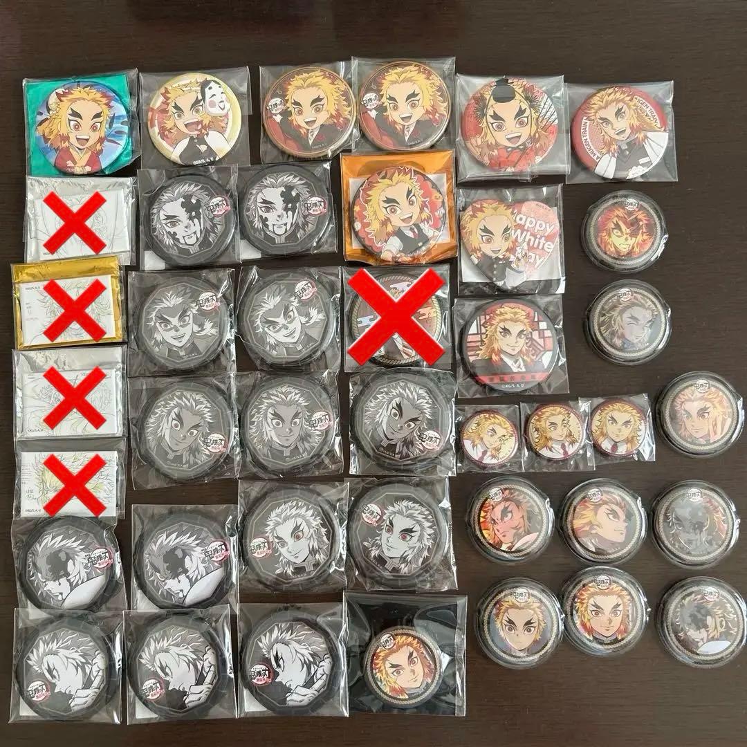 鬼滅の刃　煉獄杏寿郎　缶バッジ