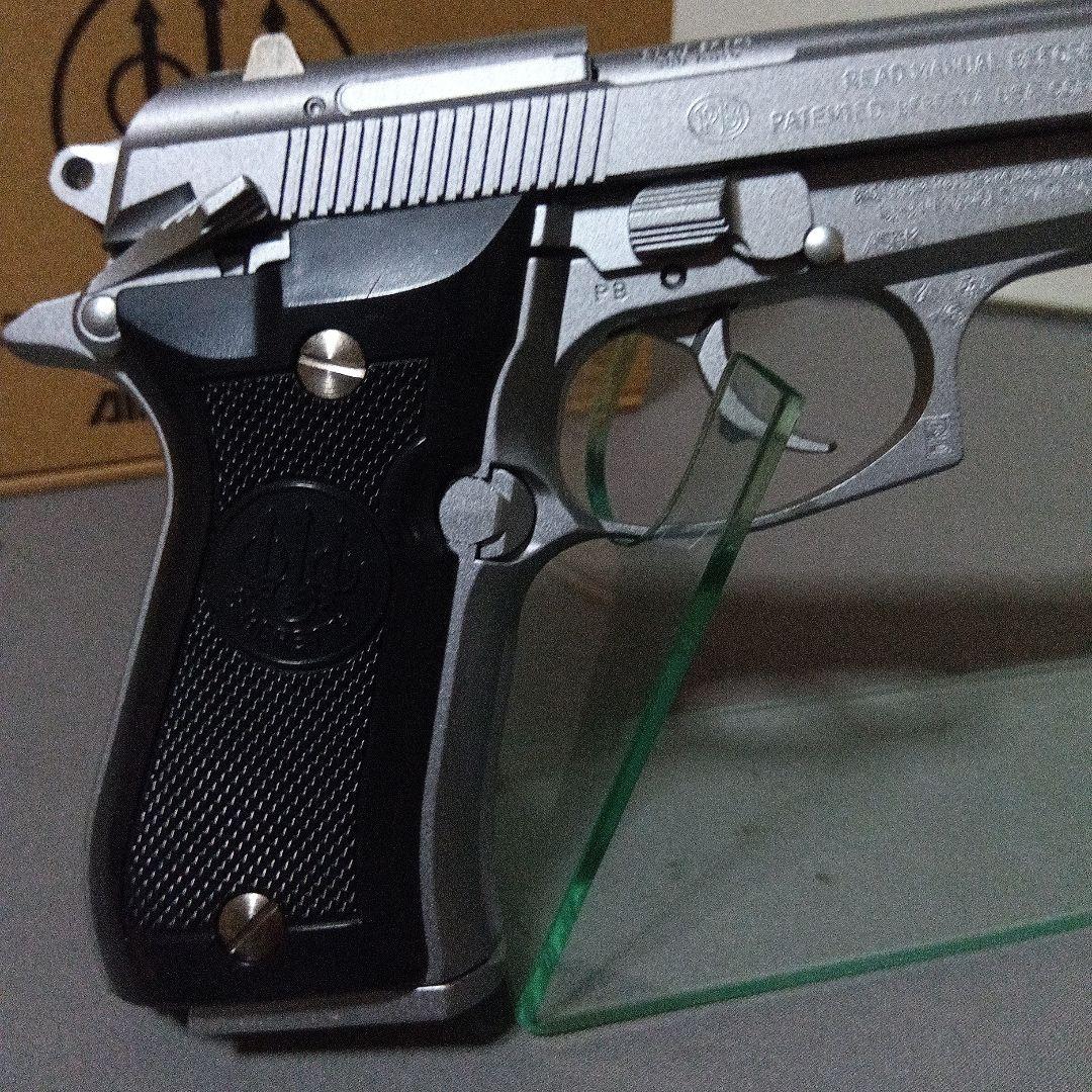 WA ベレッタ M84FS チーター ブローバック　シルバーモデル　　ウエスタン