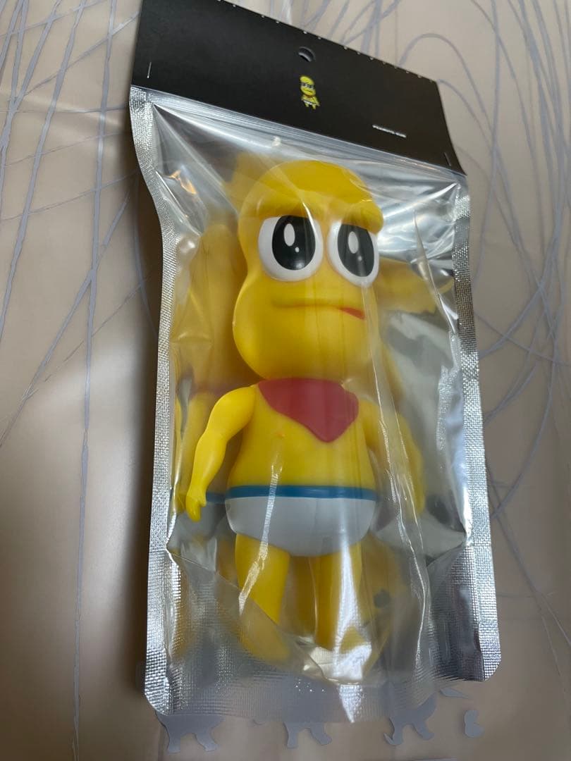 ピーナッツくん ソフビ ぽこピー PQ ショッパー付き。