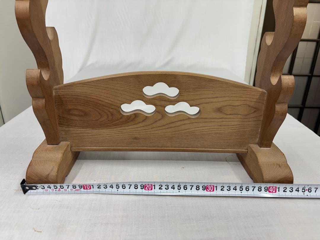 刀掛け　3本掛け　刀置き　武具