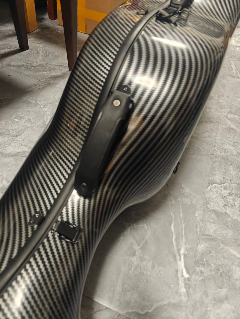 チェロ　ハード　ケース グレー ハードシェル　4/4