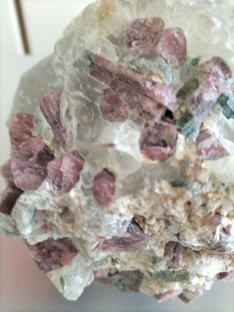 トルマリン　原石　水晶　ウォーターメロン　ルベライト