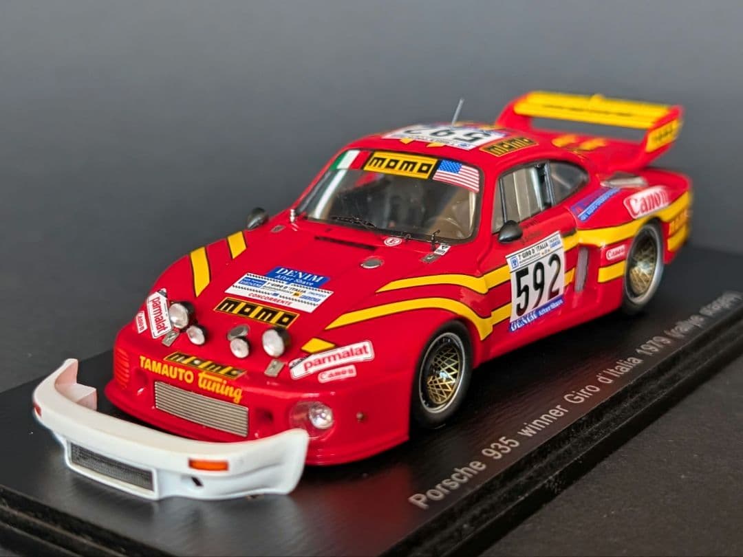 スパーク 1/43 ポルシェ 935 1979年 ジロ・デ・イタリア 優勝