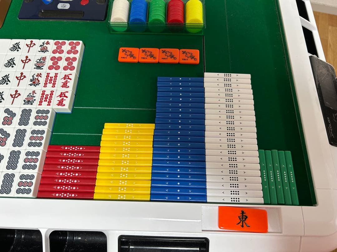 【引取希望】全自動麻雀卓AMOS JP-EX COLOR