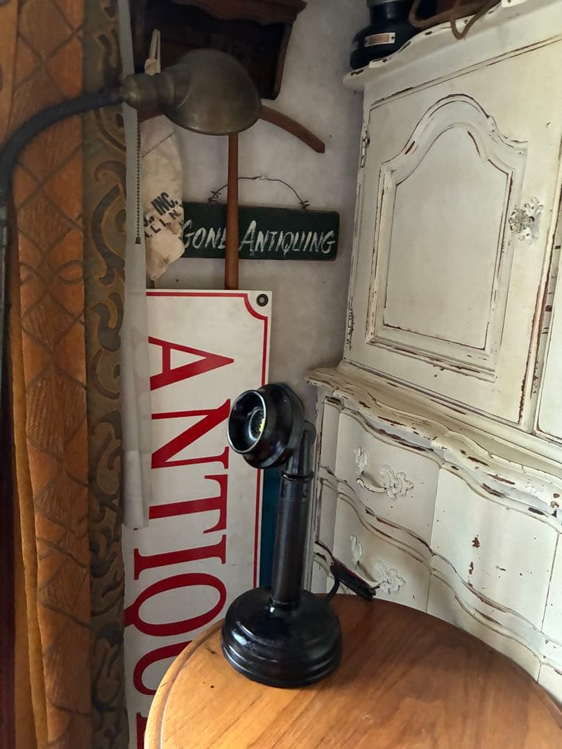 アンティーク　電話機　TELEPHONE 1908年　アメリカ