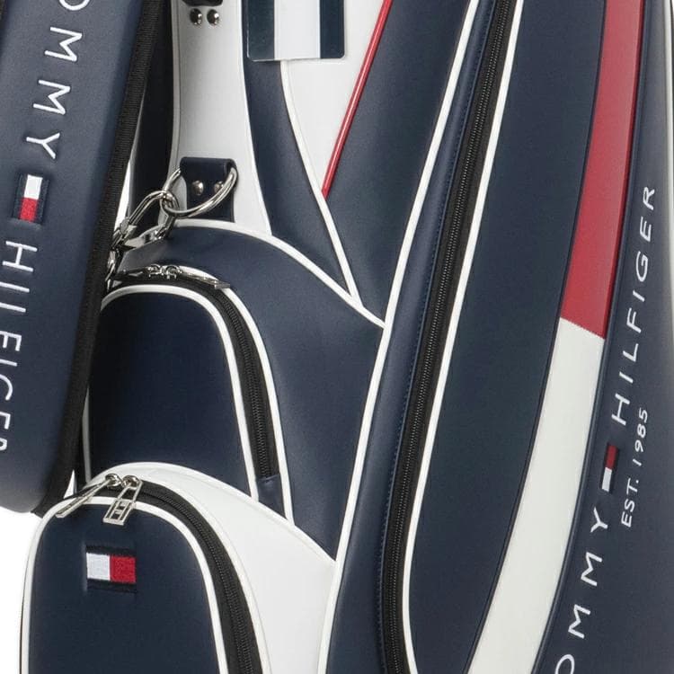 新品 トミーヒルフィガーゴルフ キャディバッグ THMG4SC5 ネイビー