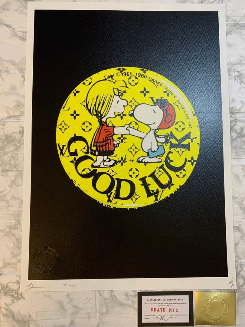 SOLD完売！正規品DEATHNYC  世界限定100 ルイヴィトン 現代アート