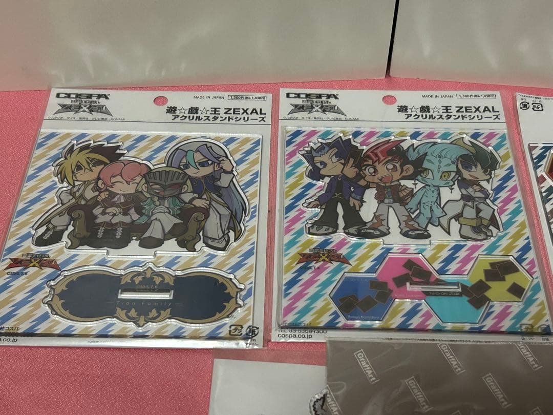 遊戯王ZEXAL アクリルスタンド　パスケース